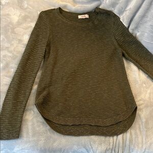 Red Olive Green Women's Sweater